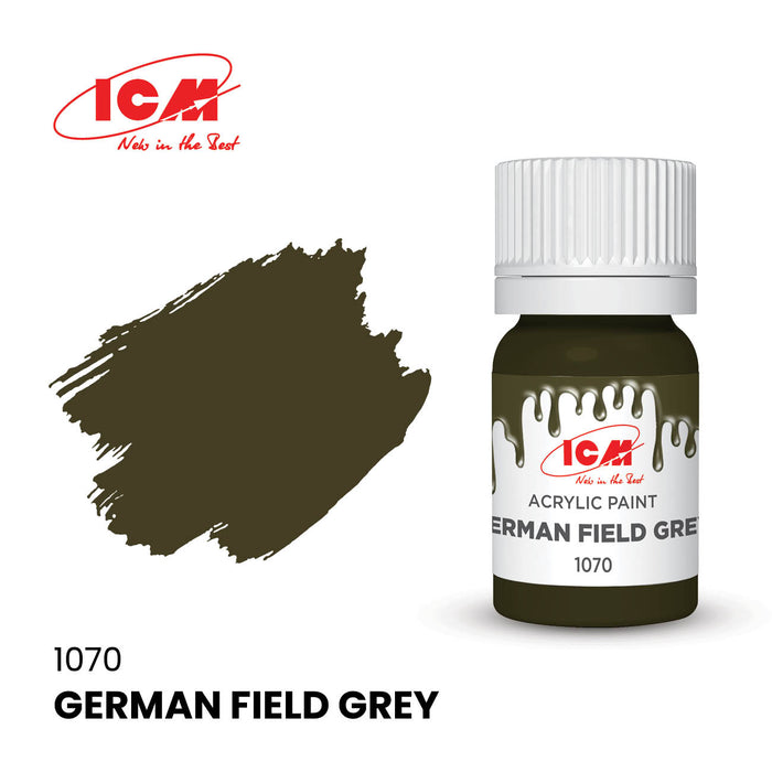 ACRYLIC PAINT German Field Grey 12 ml