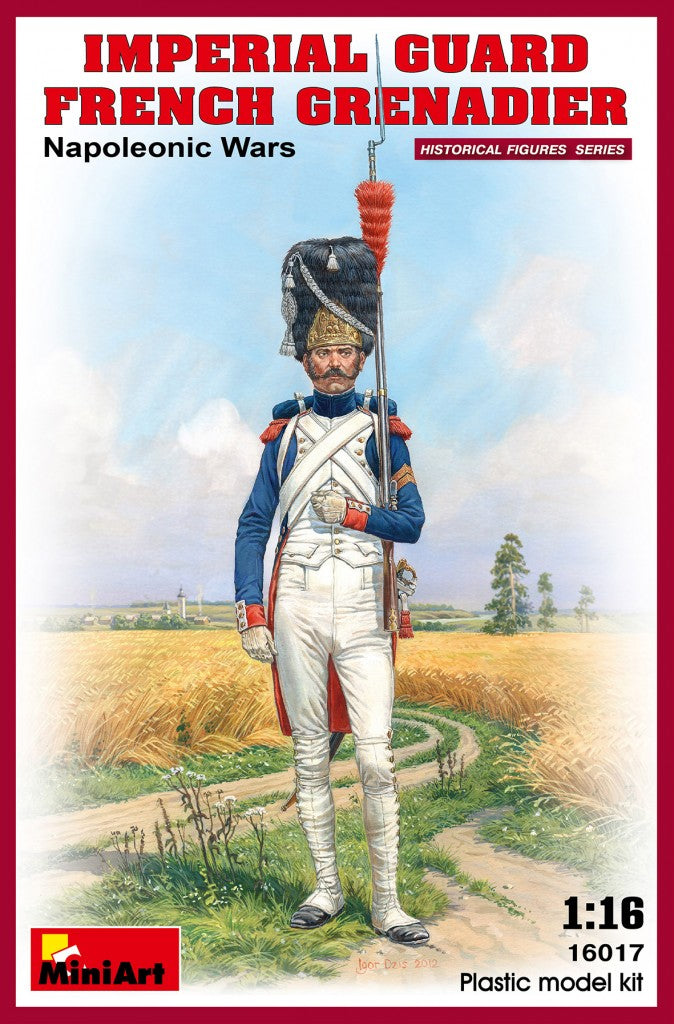 1/16 Imperial Guard French Grenadier. Napoleonic Wars.
