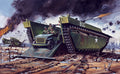 1/76 VINTAGE CLASSIC: Buffalo Amphibian LVT e Jeep