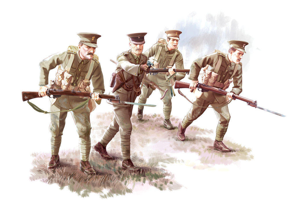 1/35 British Infantry (1914) (4 figures)