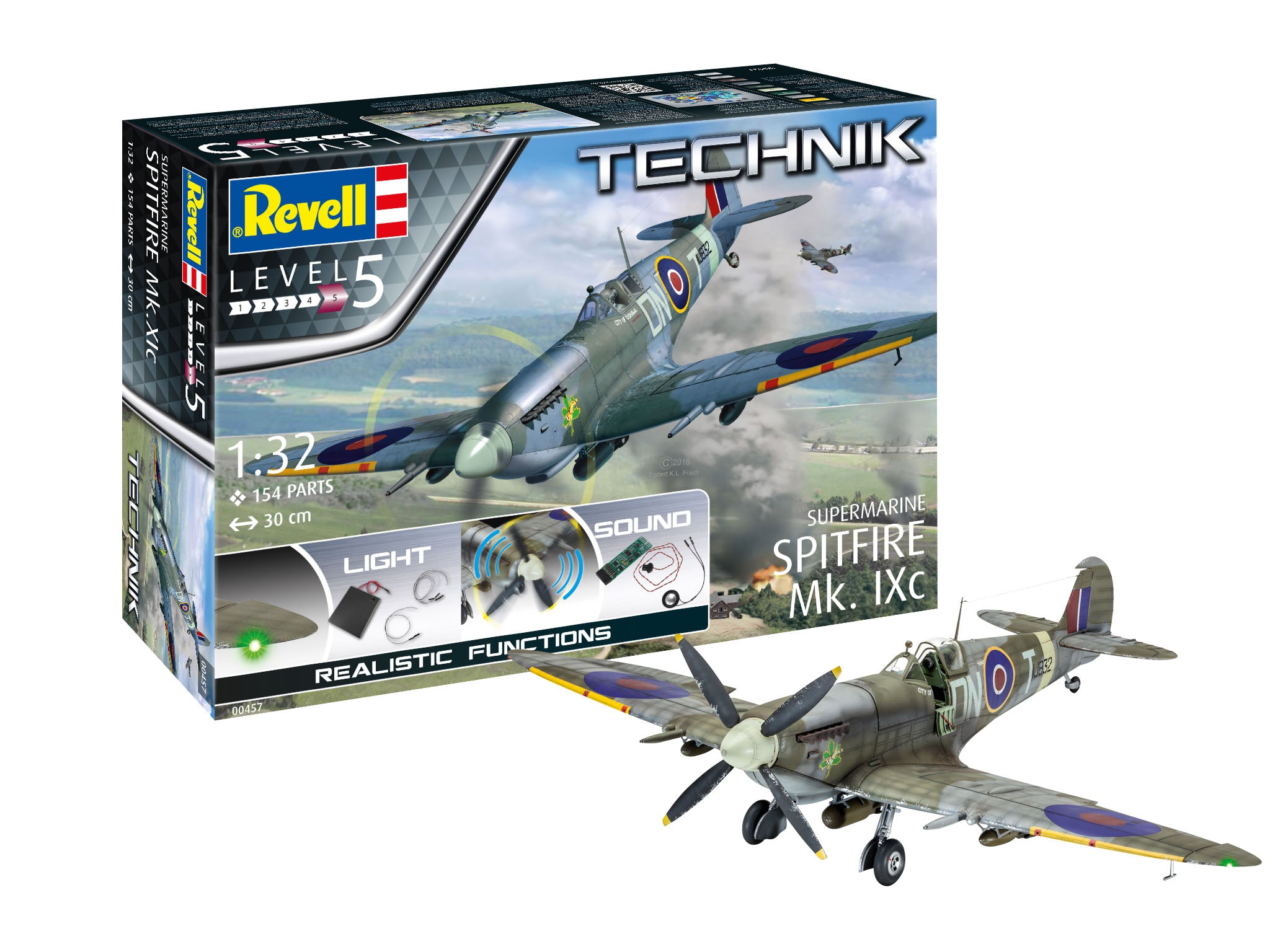 1/32 Supermarine Spitfire Mk.IXc (Technik)