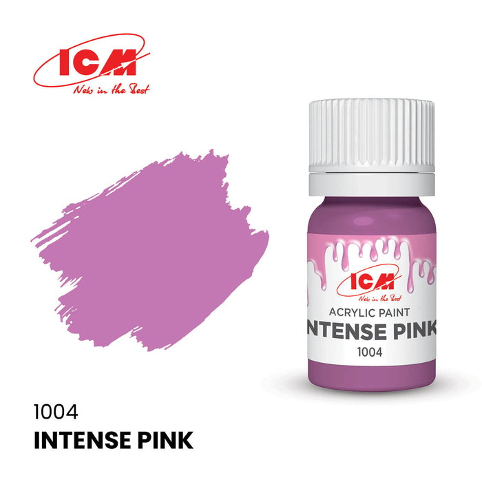 ACRYLIC PAINT Intense Pink 12 ml