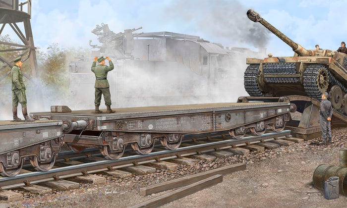 1/35 Schwere Plattformwagen Type SSyms 80