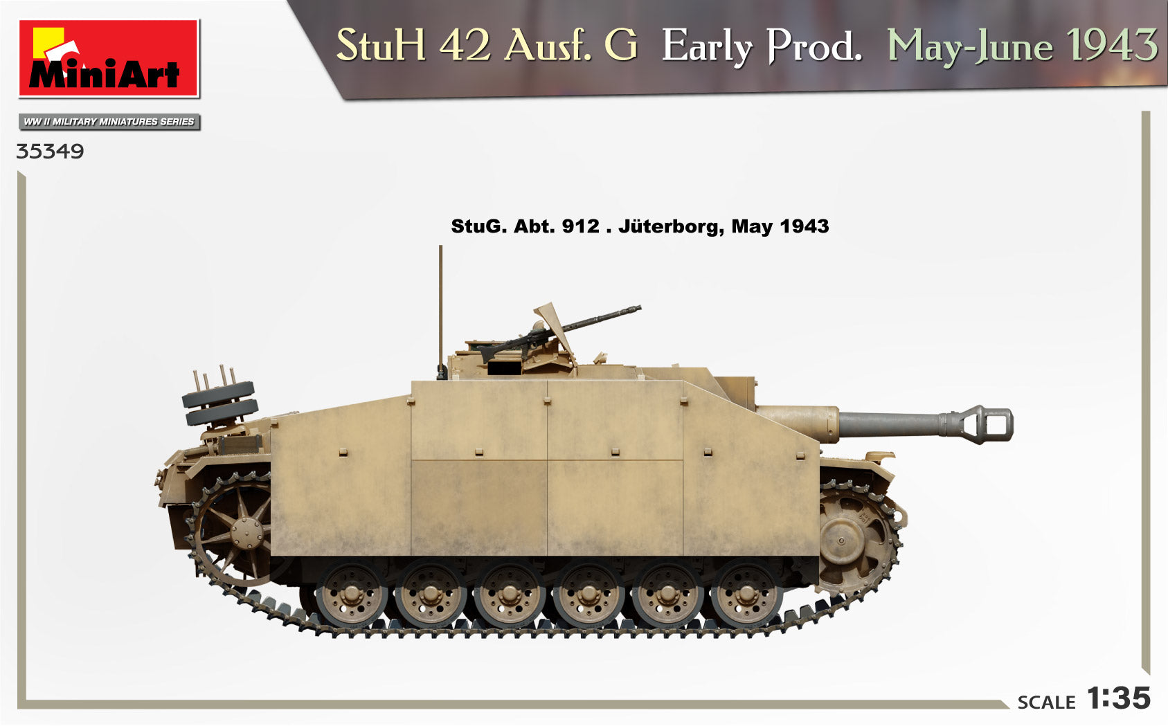 1/35 StuH 42 Ausf. G  Early Prod. May-June 1943