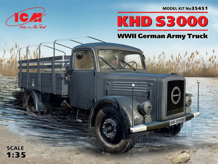 1/35 KHD S3000 WWII German Army Truck
