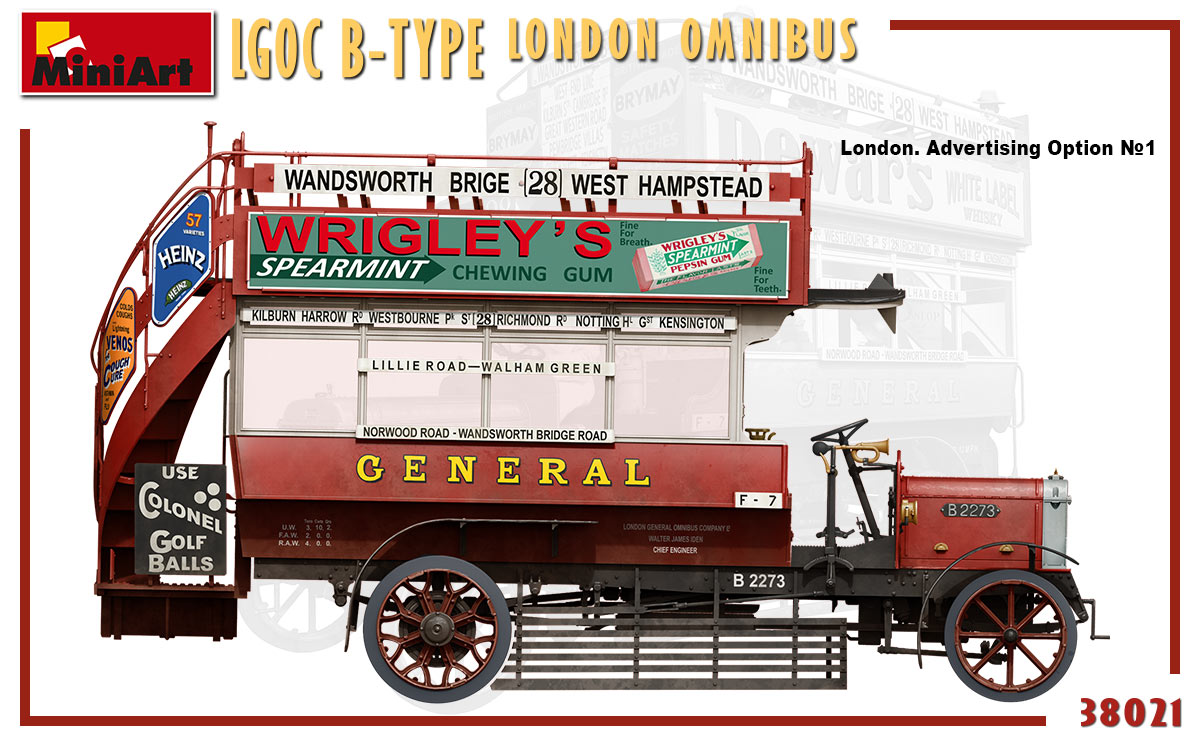 1/35 LGOC B-Type London Omnibus