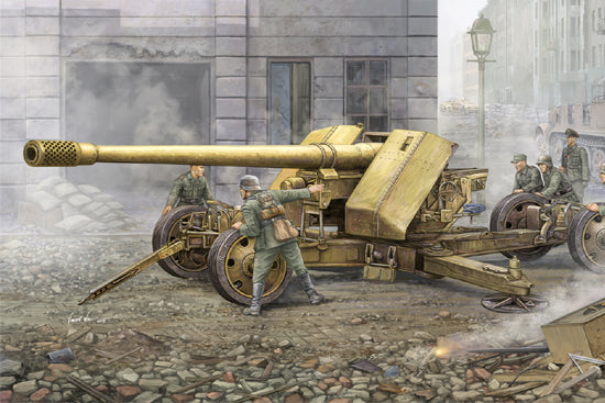 1/35 German 128mm Pak44 (Krupp)