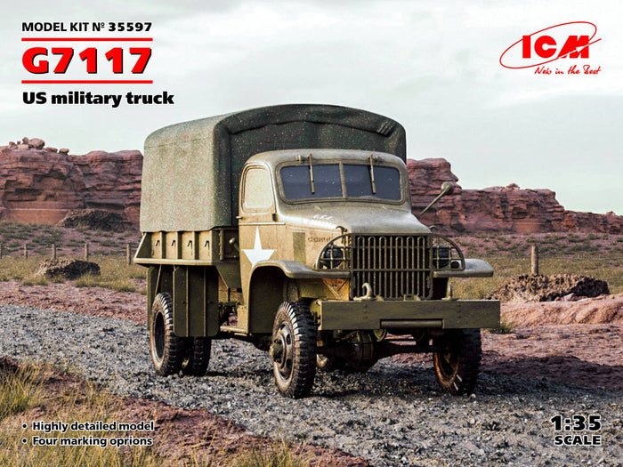 1/35 G7117 US military truck