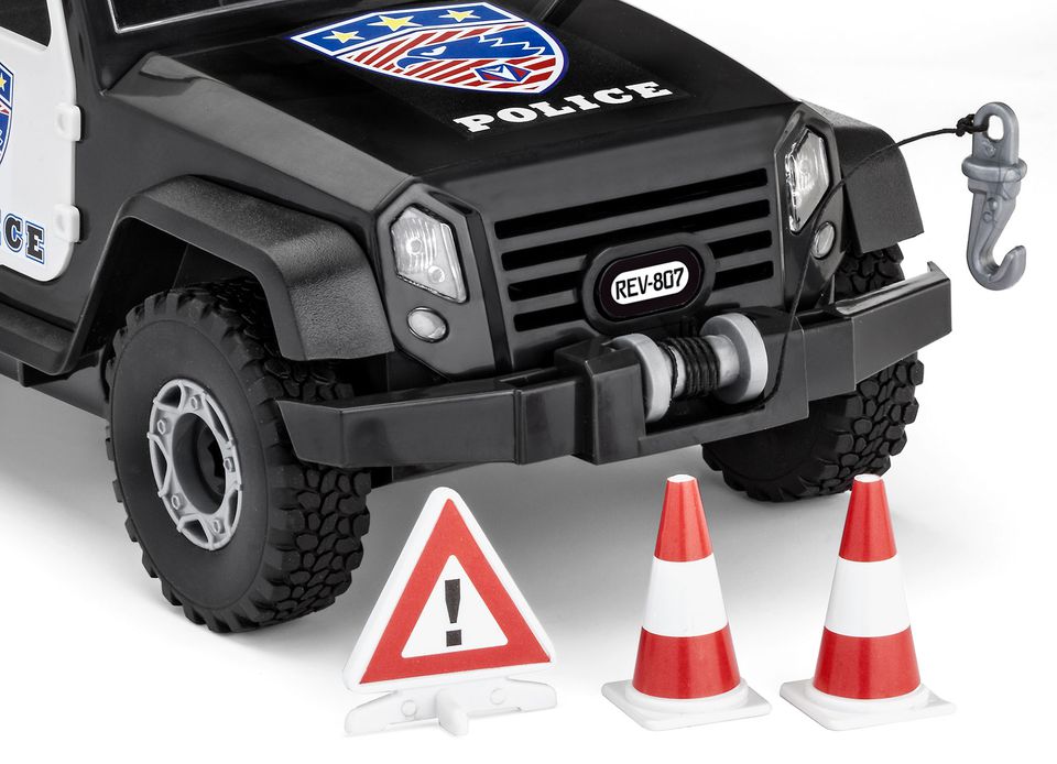 1/20 JUNIOR KIT Offroad Vehicle Police
