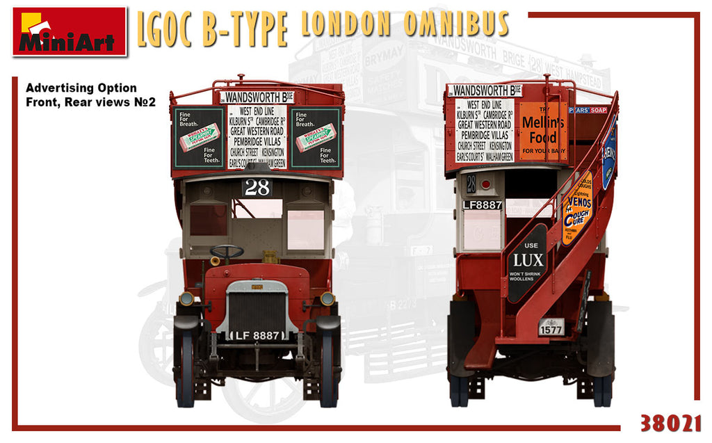1/35 LGOC B-Type London Omnibus