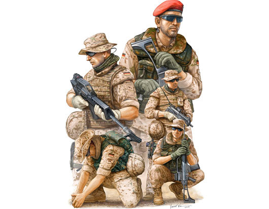 1/35 Modern German ISAF Soldiers in Afghanist