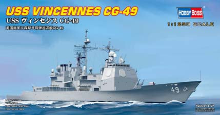 1/1250 Uss Vincennes CG-49