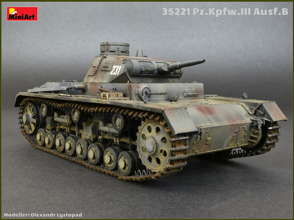 1/35 Pz.Kpfw.3 Ausf.B w/Crew