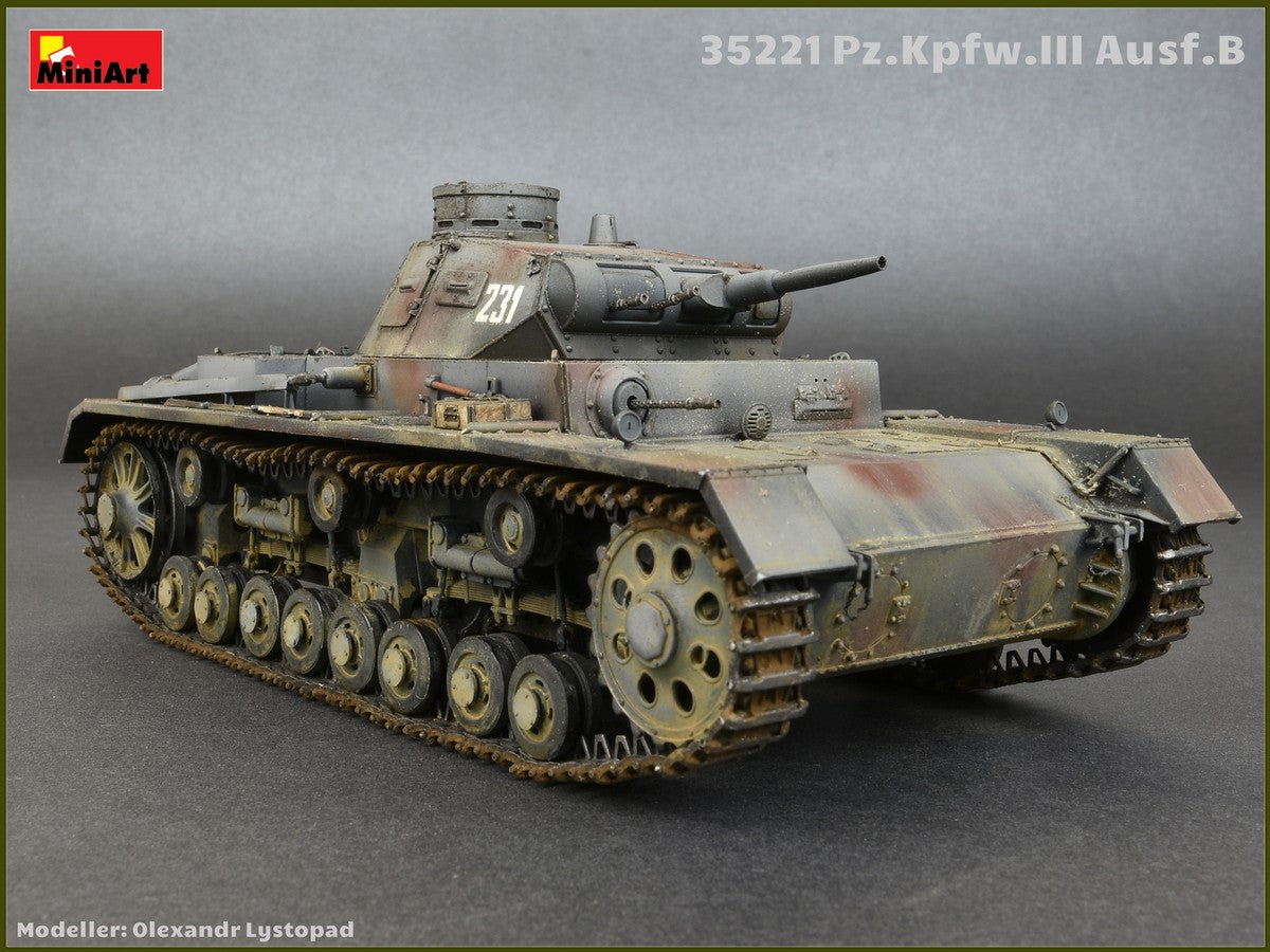 1/35 Pz.Kpfw.3 Ausf.B w/Crew