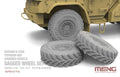 1/35 Russian K-4386 Typhoon-VDV Armored Vehicle Sagged Wheel Set Resin