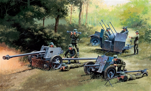 1/72 Guns Set: PAK35 - PAK40 - FLAK38