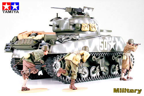 1/35 U.S. M4A4 Sherman 75 mm Gun Late