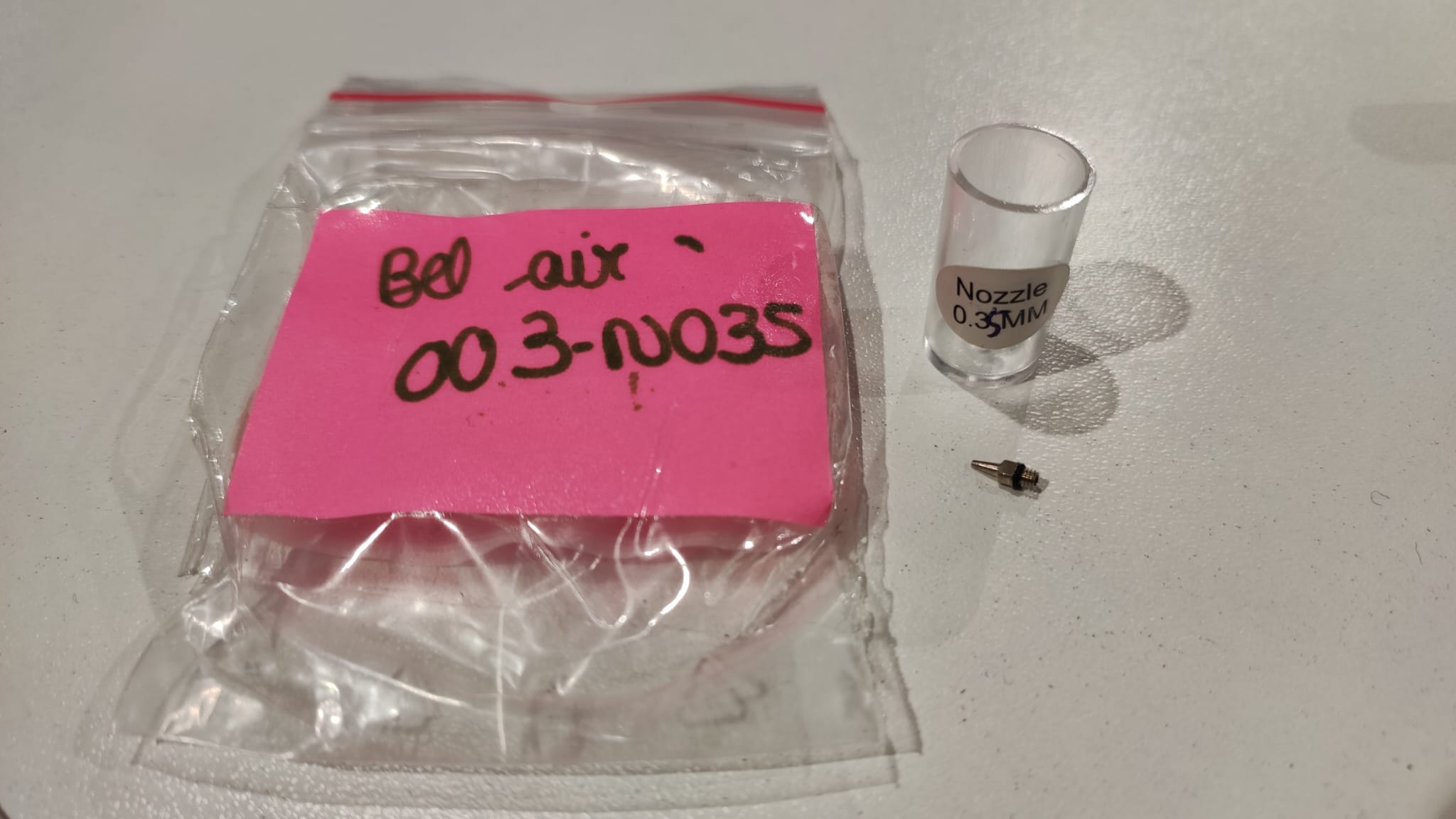 Ugello 0.35mm per AIR003 Aspirazione