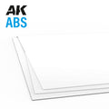0.5mm thickness x 245 x 195mm - ABS SHEET