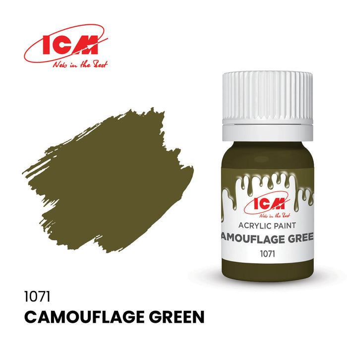 ACRYLIC PAINT Camouflage Green 12 ml
