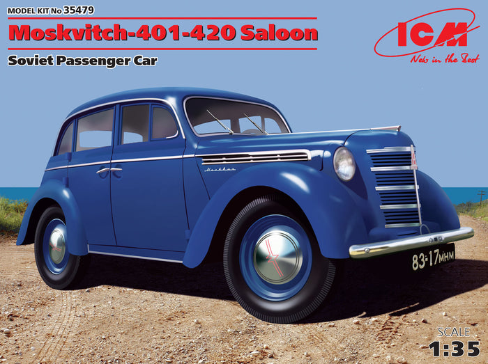 1/35 Moskvitch-401-420 Saloon Soviet Passenger Car