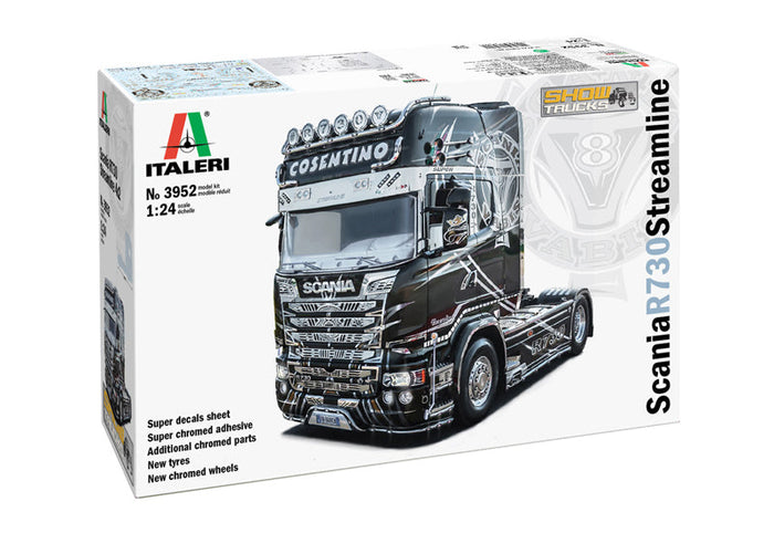 1/24 Scania R730 Streamline 4x2 Show Trucks