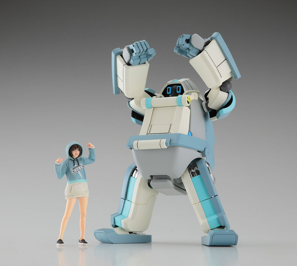 1/35 MechatroCHUNK No.02 "Grayish Mint" + Support Girl