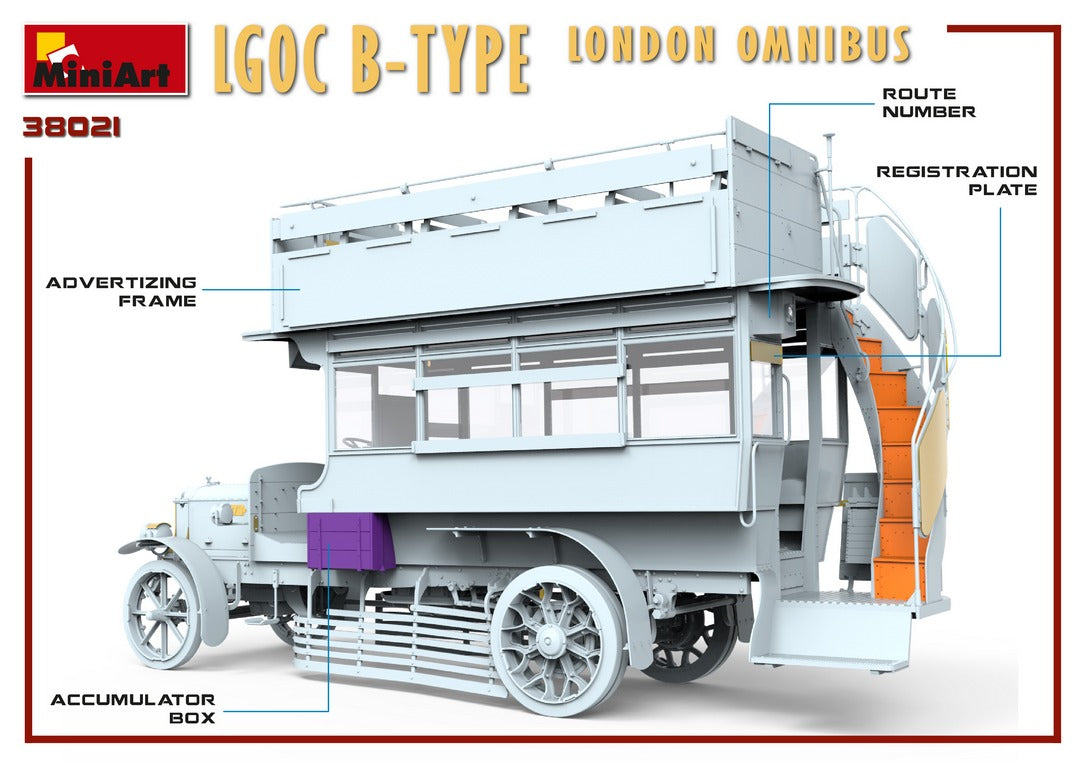 1/35 LGOC B-Type London Omnibus