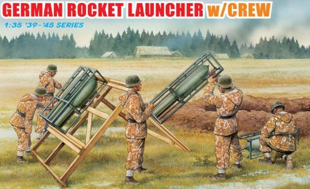 1/35 German Rocket Launcher with Crew