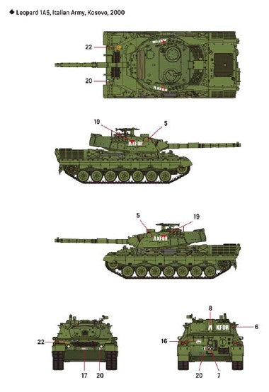 1/72 German Army Leopard 1A5