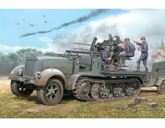 1/35 2 cm Flakvierling 38 Selbstfahrlafette (Sd.Kfz.7/1 early version)