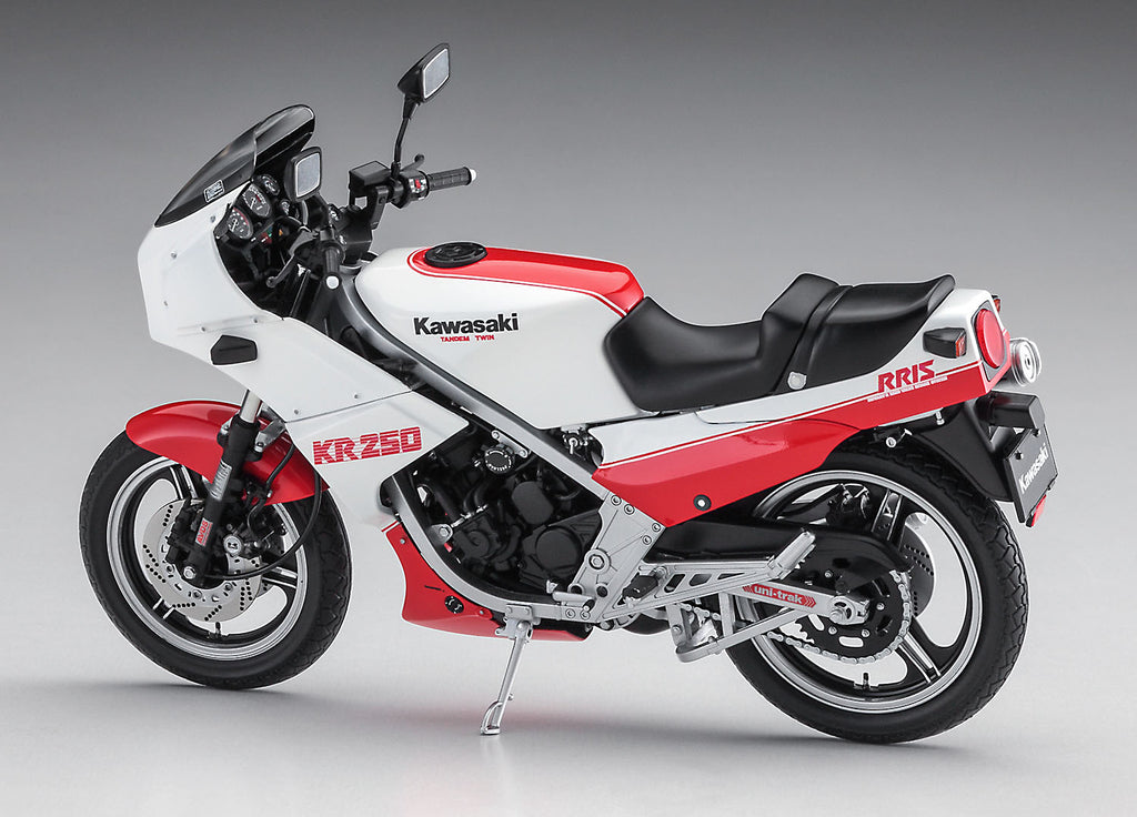 1/12 Kawasaki KR250 "White/Red Color" 1984