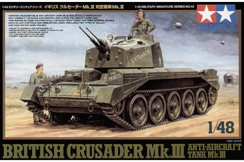1/48 British Crusader Mk.III Anti-Aircraft Tank Mk.III