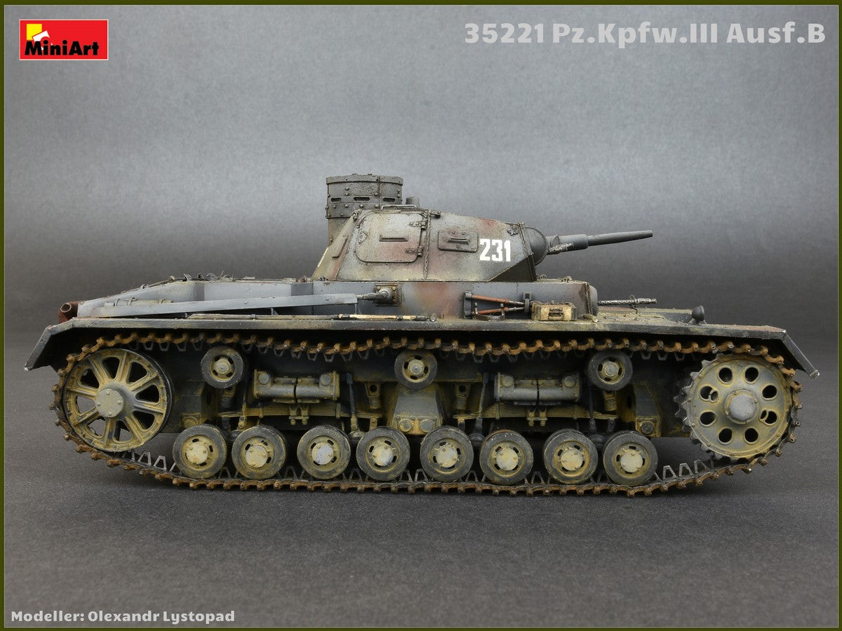 1/35 Pz.Kpfw.3 Ausf.B w/Crew