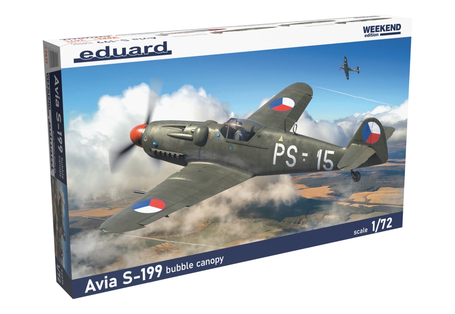 1/72 S-199 Bubble Canopy
