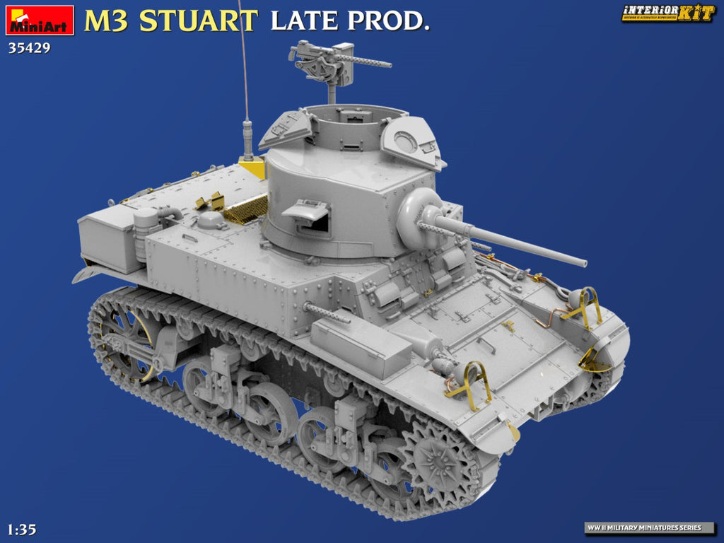 1/35 M3 Stuart Late Prod. Interior Kit
