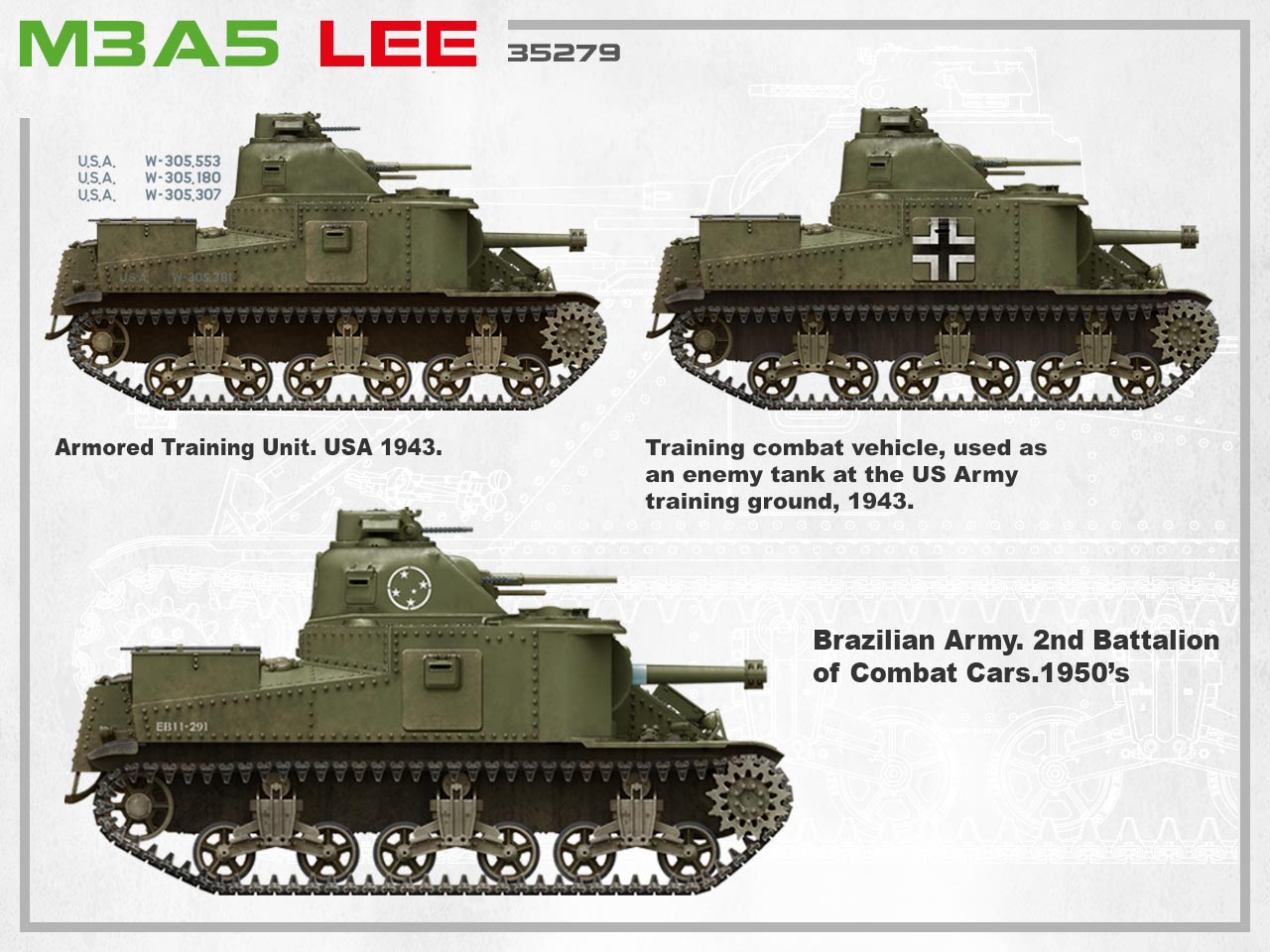 1/35 M3A5 Lee