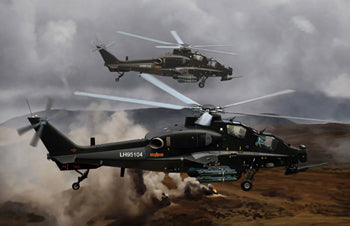 1/350 WZ-10 Attack Helicopte