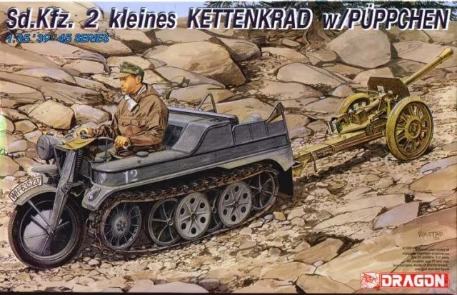1/35 Sd.Kfz.2 kleines Kettenkrad with Puppchen