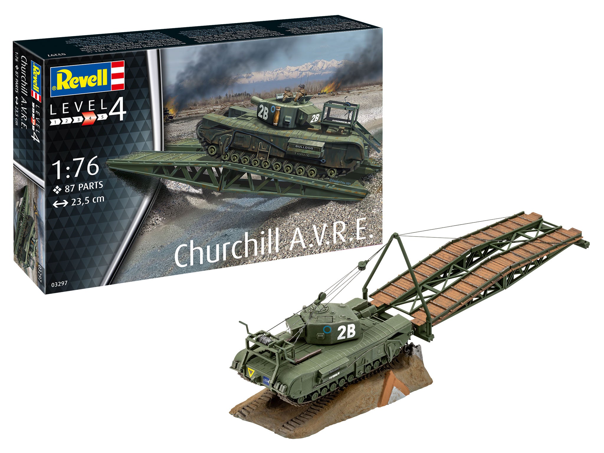 1/76 Churchill A.V.R.E.