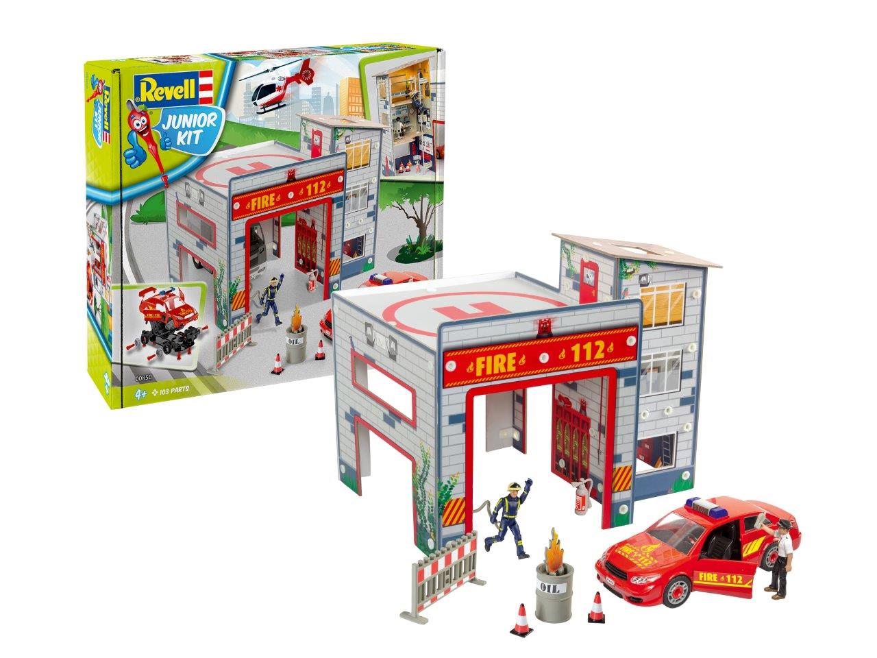 1/20 JUNIOR KIT Playset Fire Station