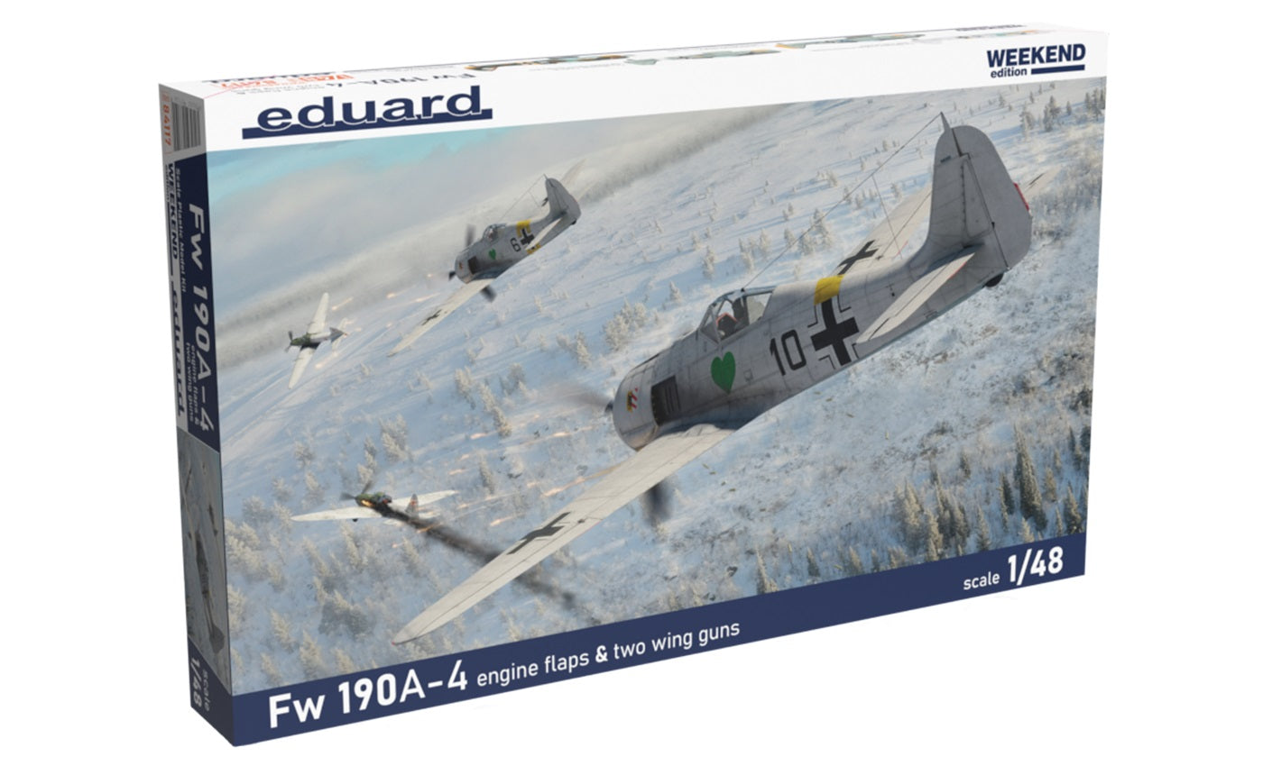 1/48 Fw 190A-4 w/ Engine Flaps & 2-Gun Wings [Weekend Edition]