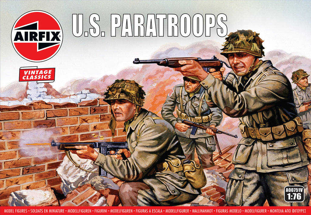 1/76 VINTAGE CLASSIC: US Paratroops