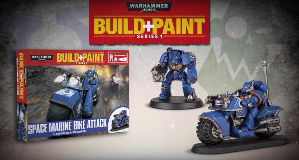 Set Warhammer 40K Space Marine Bike Attack