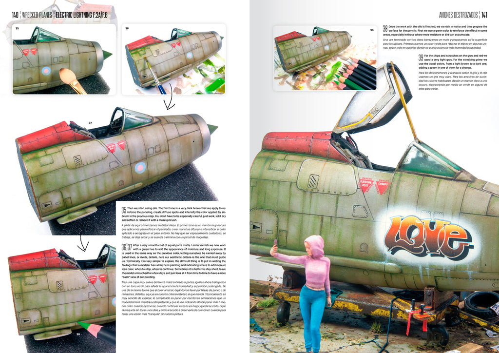 Wrecked Planes - Aviones Destrozados - Bilingual