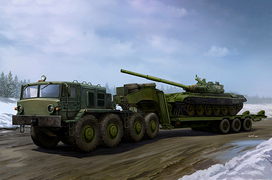 1/35 MAZ-537G Late Production Type with ChMZAP-9990 Semi-Trailer