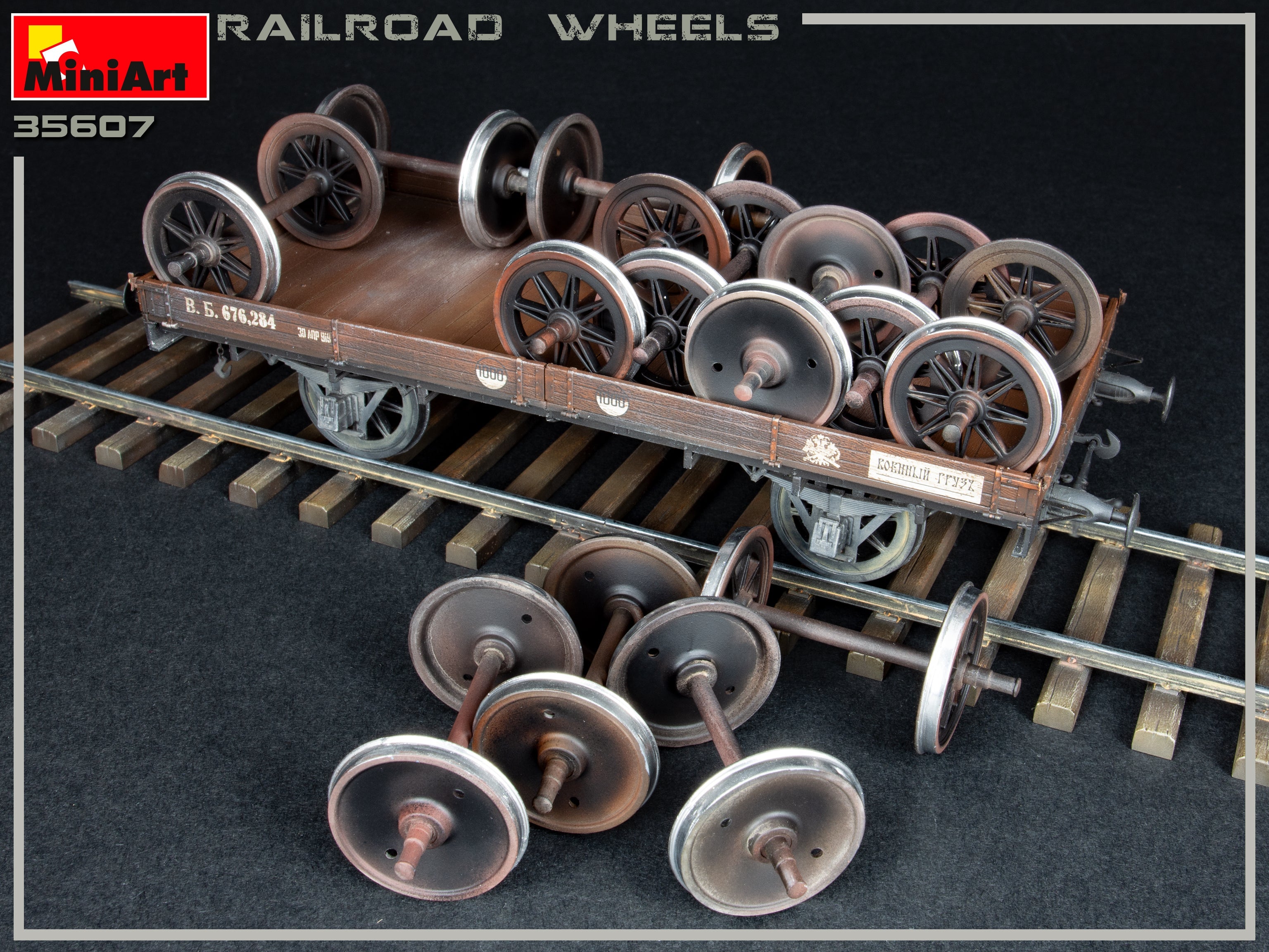 1/35 Railroad Wheels