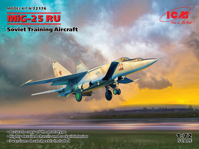 1/72 MiG-25 RU Soviet Training Aircraft