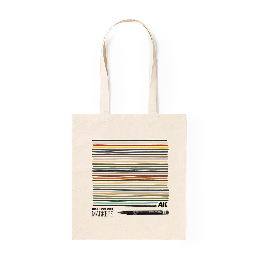 TOTE BAG REAL COLORS MARKERS