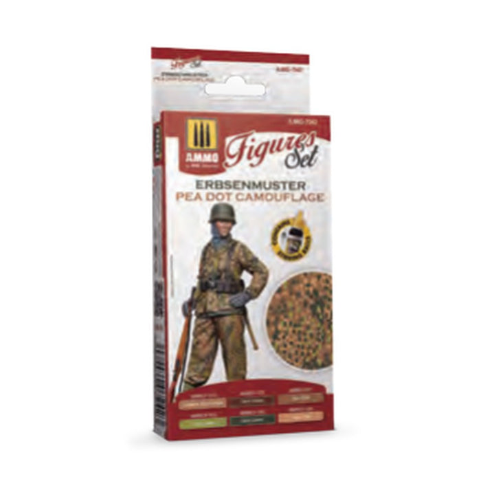 Erbsenmuster Pea Dot Camouflage Figures Set
